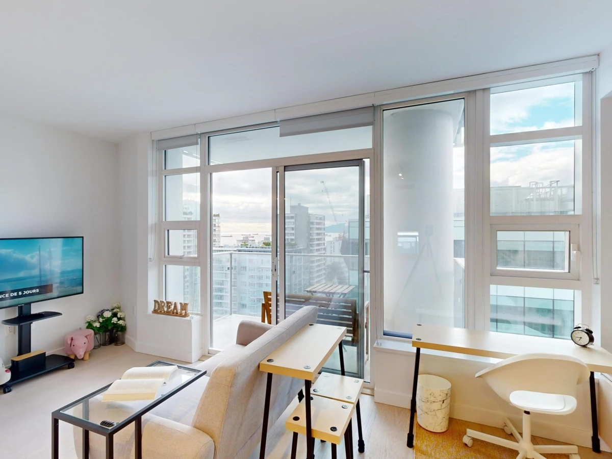 Exterior Rear Photo of 2103 1289 Hornby Street, Vancouver, BC