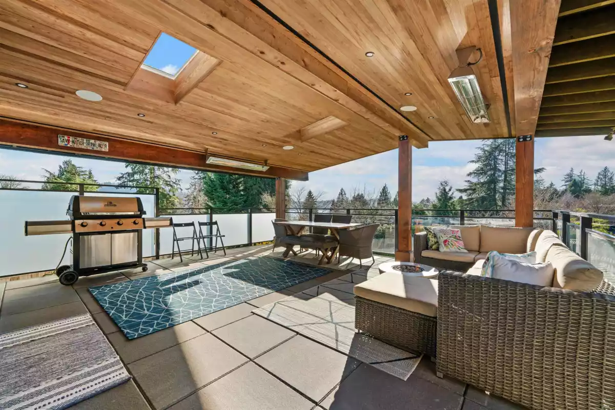Backyard Photo of 2907 Eddystone Crescent, North Vancouver, BC