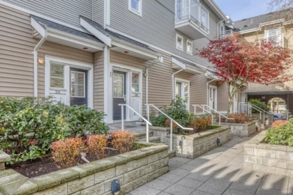 Front exterior of 311 618 Langside Avenue, Coquitlam, BC