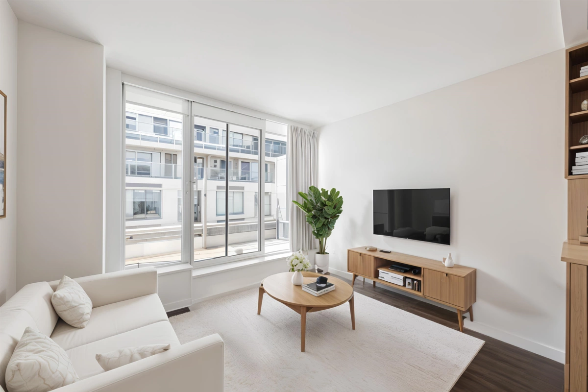 Living Room Photo of 320 5665 Boundary Road, Vancouver, BC