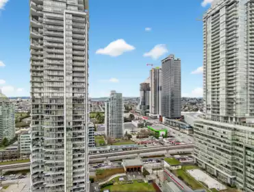 Aerial View of 2602 2085 Skyline Court, Burnaby, BC