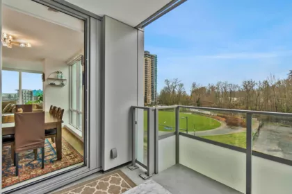 Outdoor Deck Photo of 412 1500 Fern Street, North Vancouver, BC