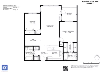 309 15918 26 Avenue, Surrey, BC, Surrey — Apartment/Condo for sale