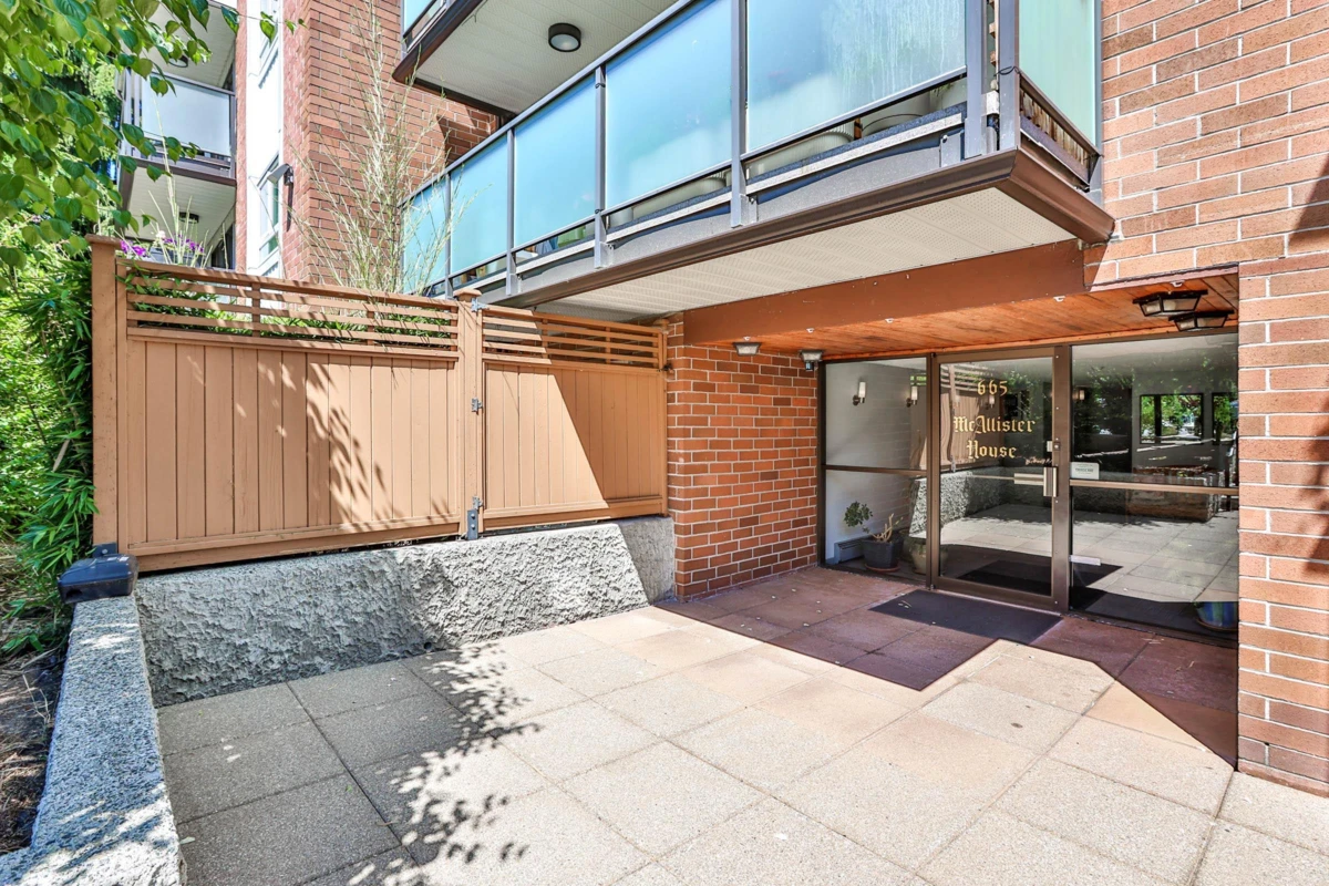 Exterior Rear Photo of 205 665 E 6th Avenue, Vancouver, BC