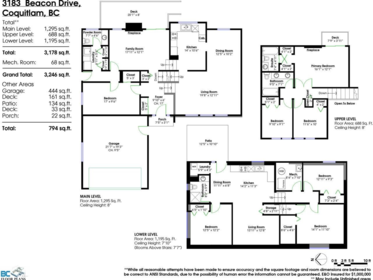 3183 Beacon Drive, Coquitlam, BC, Coquitlam — Single Family Residence for sale