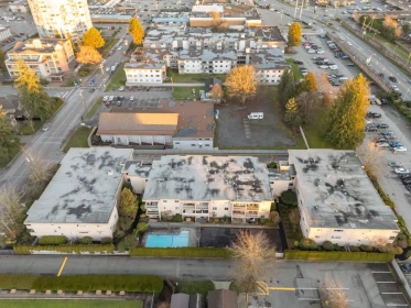 Aerial View of 223 11806 88 Avenue, Delta, BC