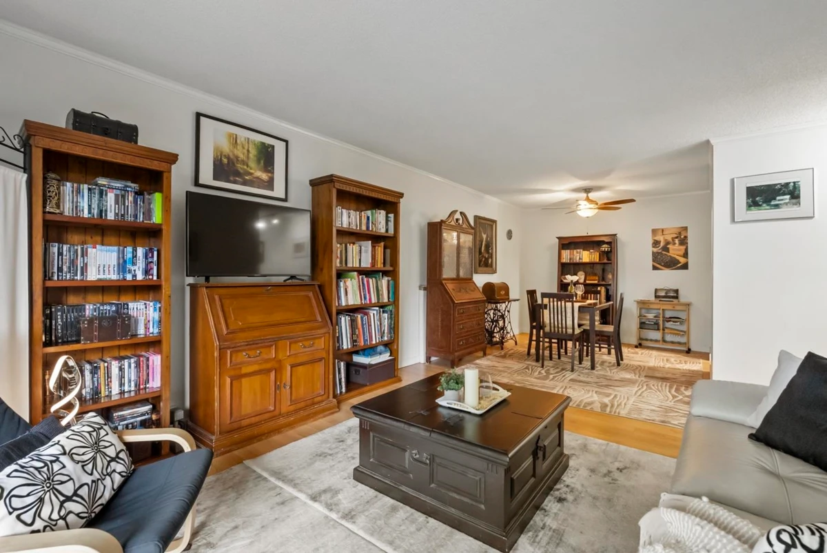 Living Room Photo of 106 1720 Southmere Crescent, Surrey, BC