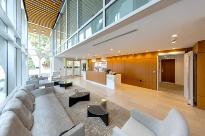 Aerial View of 206 7428 Alberta Street, Vancouver, BC
