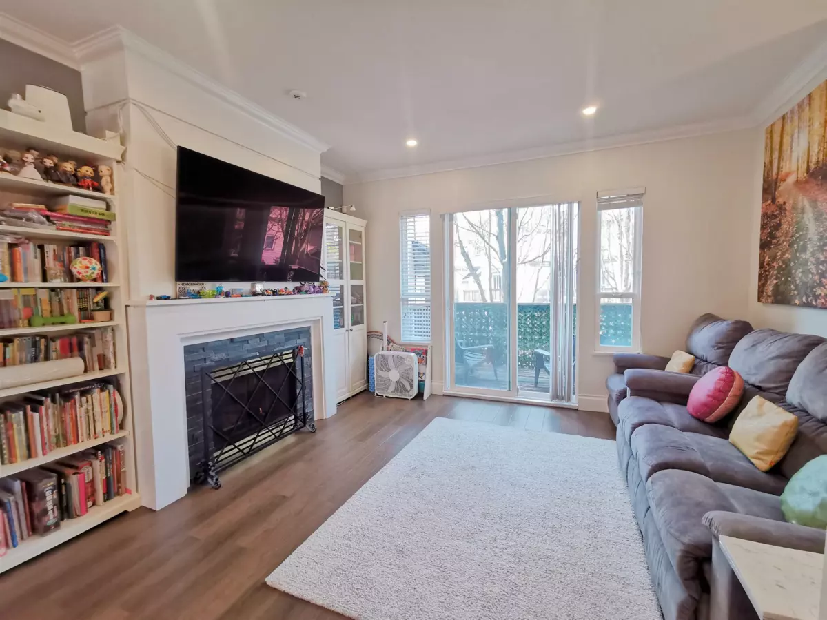 Living Room Photo of 103 3880 Westminster Highway, Richmond, BC