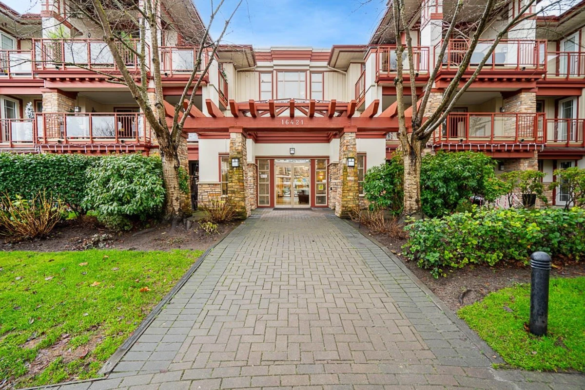 Exterior Rear Photo of 207 16421 64 Avenue, Surrey, BC