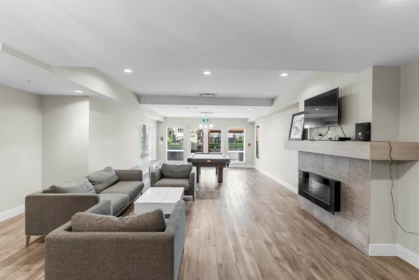 Basement Recreation Room Photo of 213 4690 Hawk Lane, Tsawwassen, BC