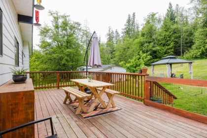 Backyard Photo of 1972 Ranch Road, Roberts Creek, BC