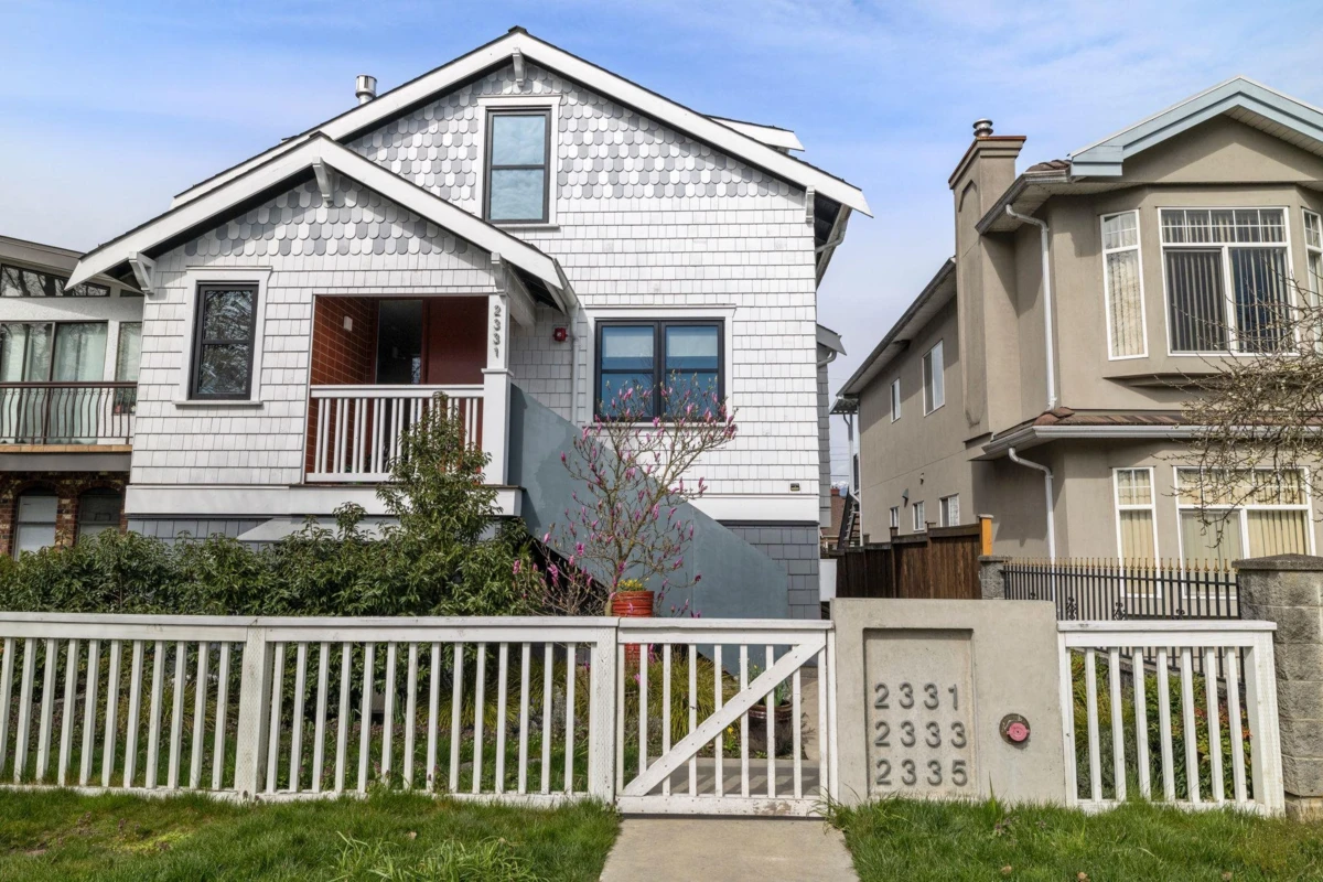 Exterior Rear Photo of 2333 Napier Street, Vancouver, BC