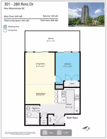 Swimming Pool Photo of 301 280 Ross Drive, New Westminster, BC