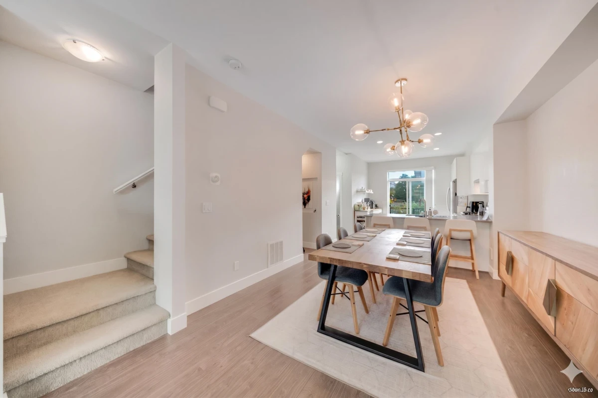Dining Area Photo of 16 4588 Dubbert Street, Richmond, BC