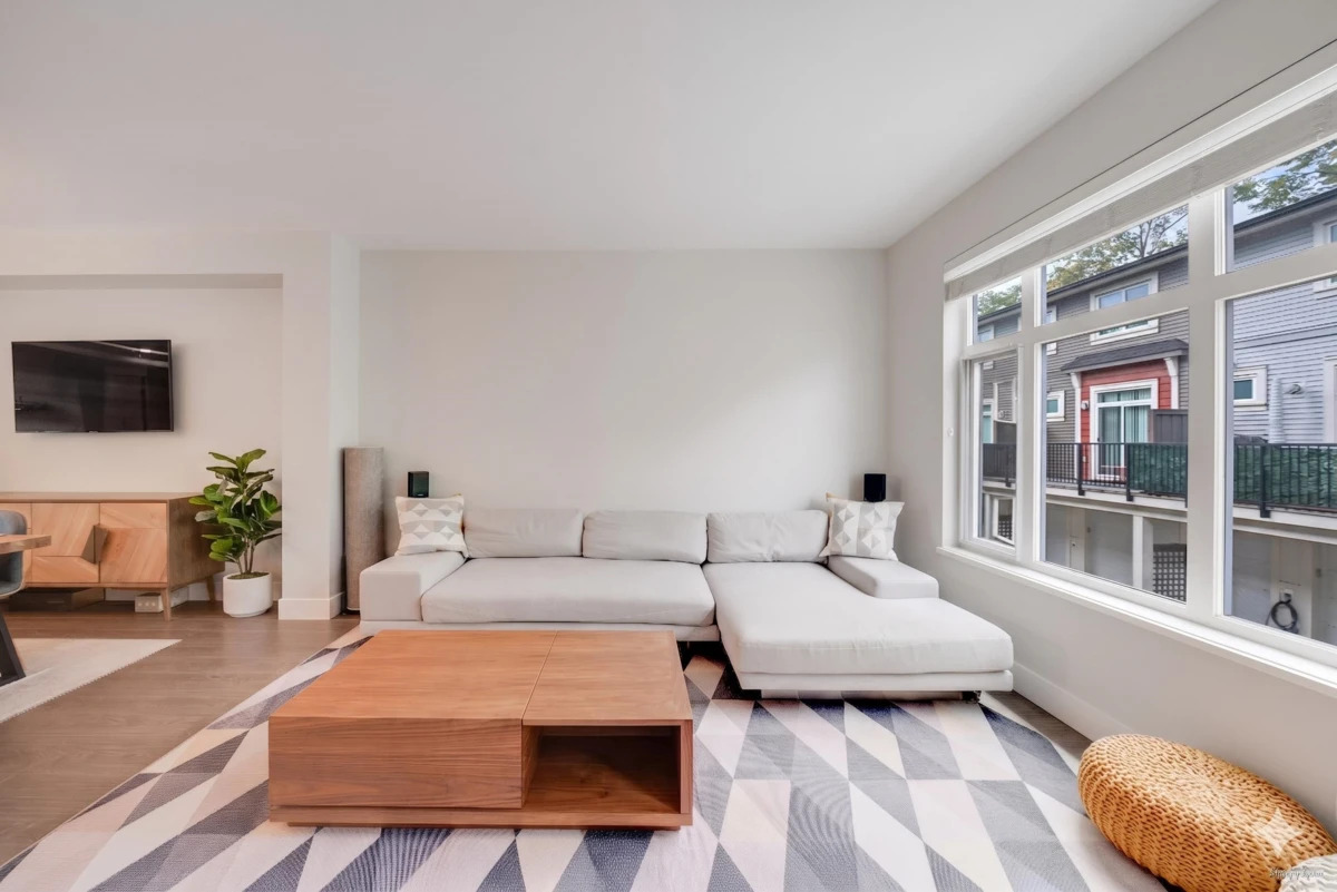 Living Room Photo of 16 4588 Dubbert Street, Richmond, BC