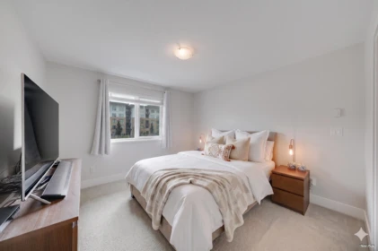 Bedroom 2 Photo of 16 4588 Dubbert Street, Richmond, BC