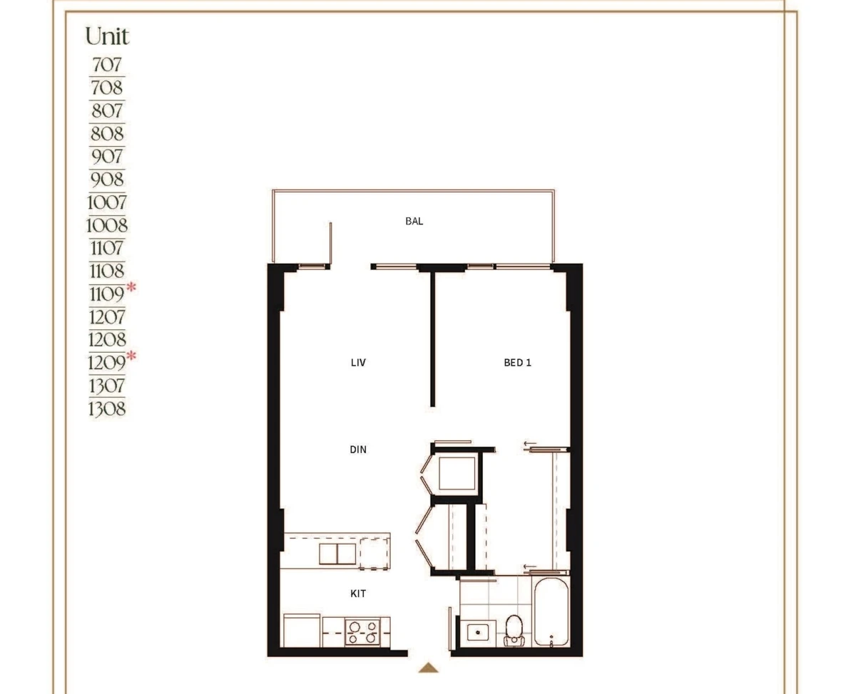 Living Room Photo of 707 3208 Carscallen Road, Richmond, BC