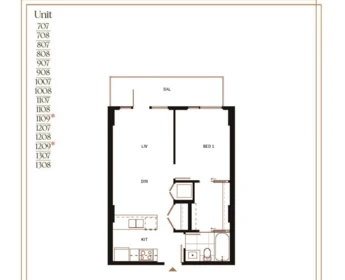 707 3208 Carscallen Road, Richmond, BC, Richmond — Apartment/Condo for sale