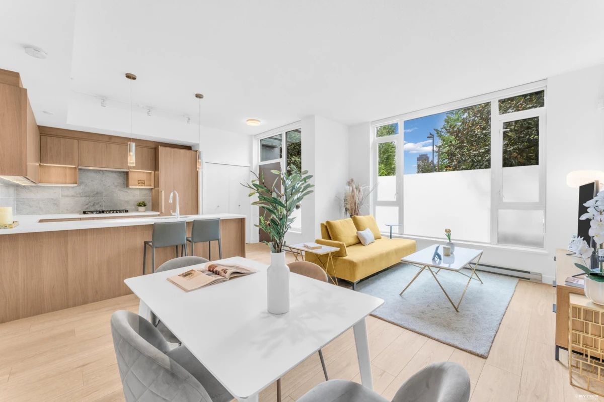 Living Room Photo of 2 13720 100 Avenue, Surrey, BC