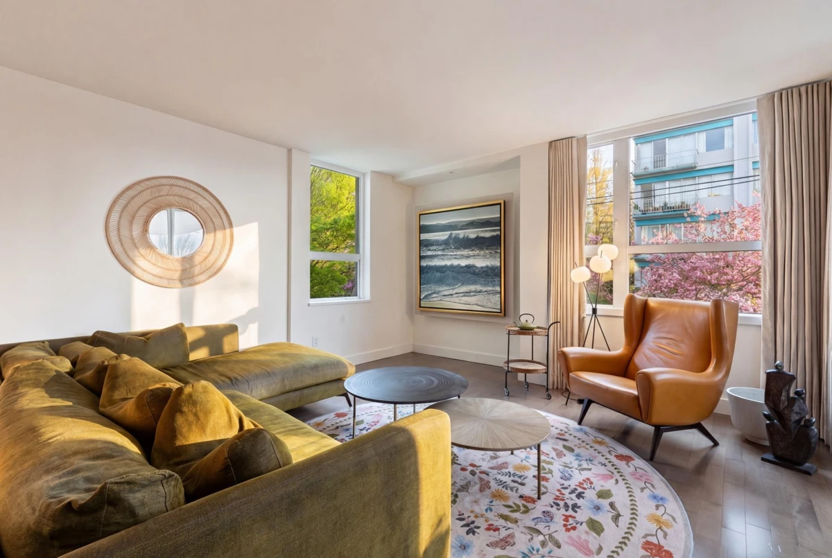 Family Room Photo of 302 1406 Harwood Street, Vancouver, BC