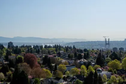 Backyard Photo of 1904 612 Fifth Avenue, New Westminster, BC