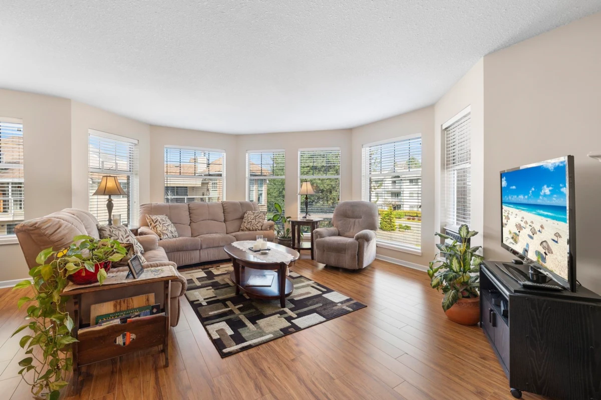 Living Room Photo of 208 22611 116 Avenue, Maple Ridge, BC