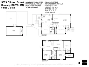 Playground / Recreational Area Near 5679 Clinton Street, Burnaby, BC
