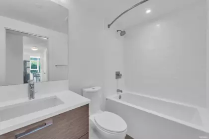 Breakfast Nook Photo of 203 8538 River District Crossing, Vancouver, BC