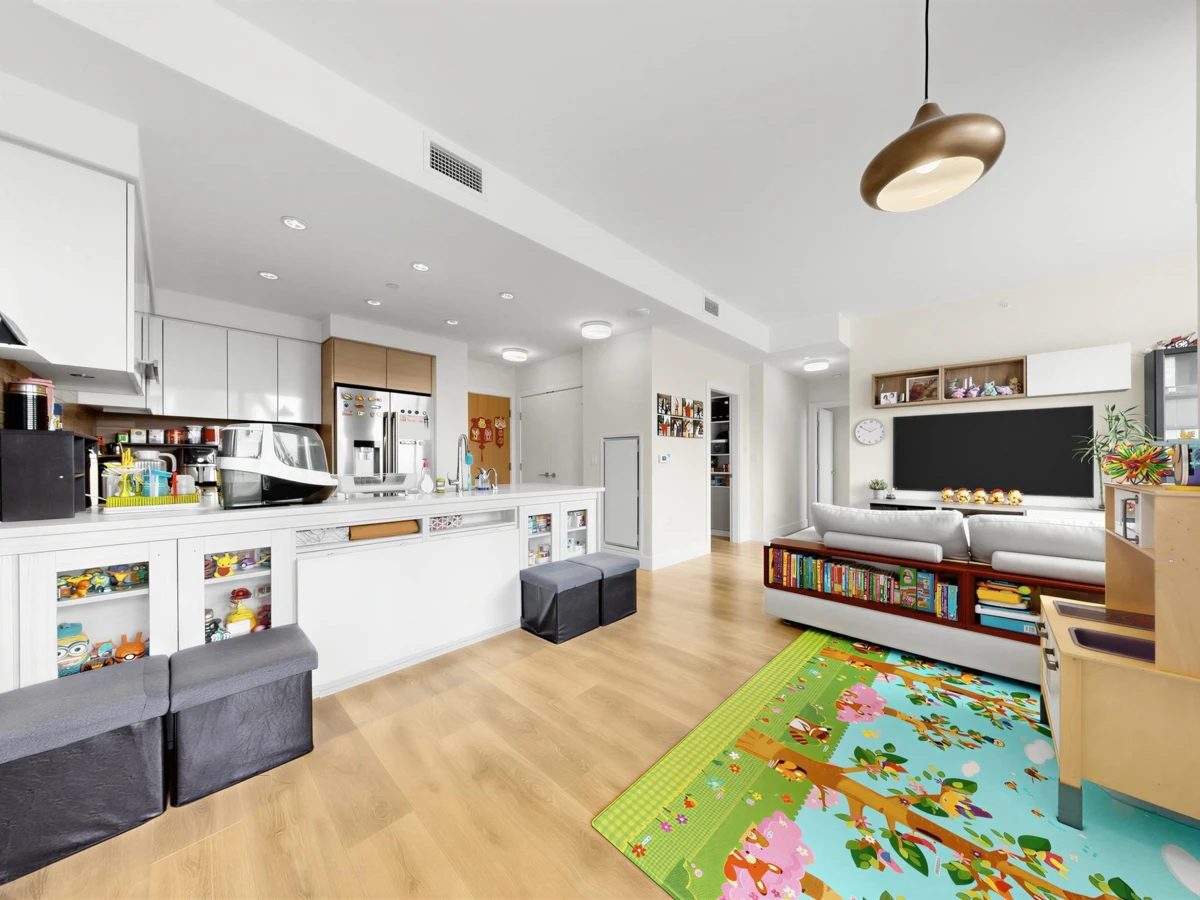 Living Room Photo of 903 3451 Sawmill Crescent, Vancouver, BC