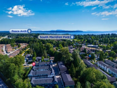 Aerial View of 8 16357 15 Avenue, Surrey, BC