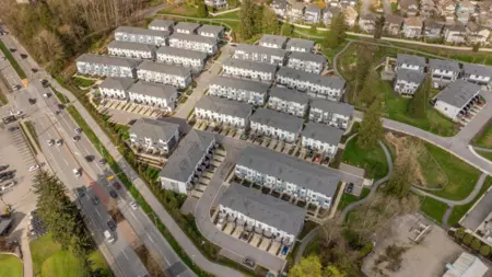 Aerial View of 41 15235 Sitka Drive, Surrey, BC