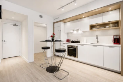 Kitchen Photo of 212 1661 Quebec Street, Vancouver, BC