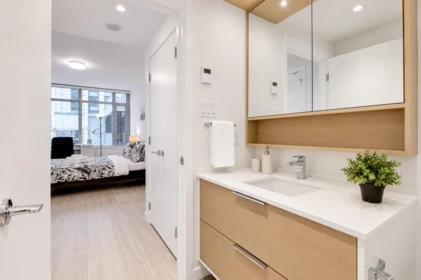 Primary Bathroom Photo of 212 1661 Quebec Street, Vancouver, BC