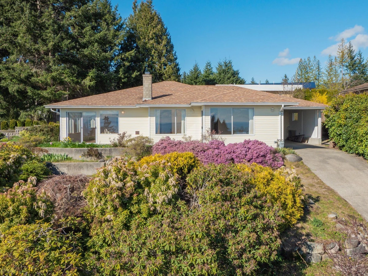 Exterior Rear Photo of 5160 Ridgeview Drive, Sechelt, BC
