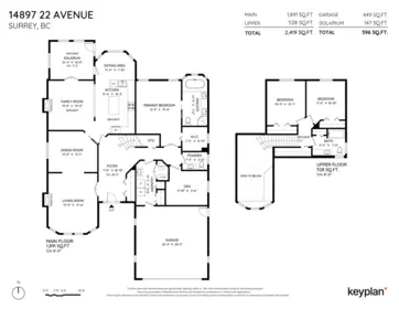 Hallway Photo of 14897 22 Avenue, Surrey, BC