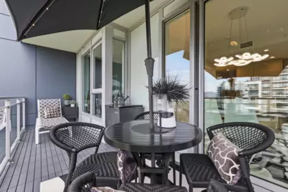 Outdoor Patio Photo of 1607 305 Morrissey Road, Port Moody, BC