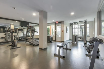 Basement Recreation Room Photo of 102 3163 Riverwalk Avenue, Vancouver, BC