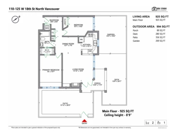 Playground / Recreational Area Near 110 125 W 18th Street, North Vancouver, BC