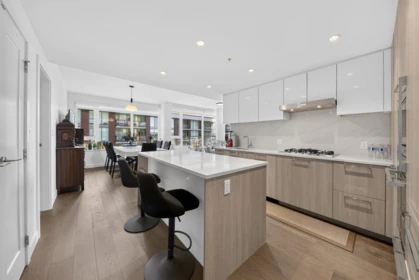 Kitchen Island Photo of 809 8160 Mcmyn Way, Richmond, BC