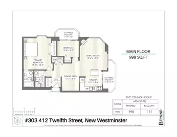 Loft / Bonus Room Photo of 303 412 Twelfth Street, New Westminster, BC