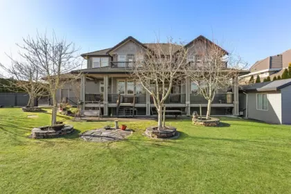 Aerial View of 3438 156 Street, Surrey, BC