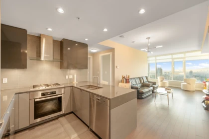 Kitchen Island Photo of 3106 4508 Hazel Street, Burnaby, BC