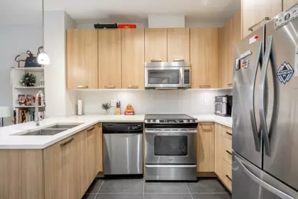 Kitchen Island Photo of 209 15388 105 Avenue, Surrey, BC