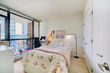 Bedroom 2 Photo of 1805 788 Richards Street, Vancouver, BC