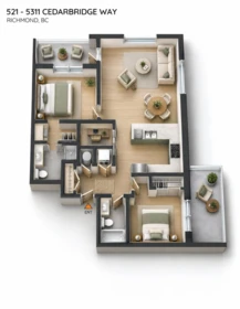Fitness Center Photo Near 521 5311 Cedarbridge Way, Richmond, BC