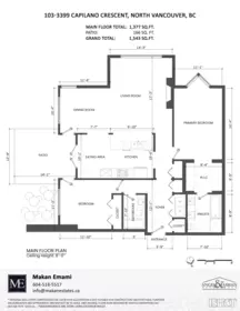 Community Amenities Photo (Clubhouse) of 103 3399 Capilano Crescent, North Vancouver, BC