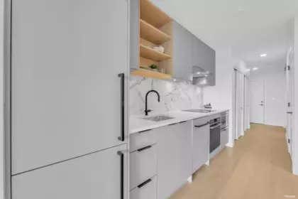 Kitchen Island Photo of 103/203 422 E 3rd Street, North Vancouver, BC