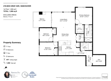 Fitness Center Photo Near 218 6033 Gray Avenue, Vancouver, BC