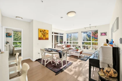 Living Room Photo of 218 6033 Gray Avenue, Vancouver, BC